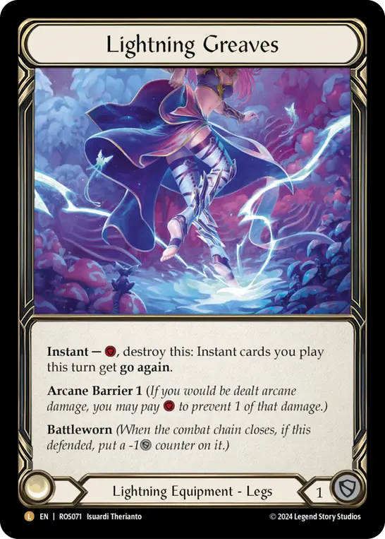 Card: Lightning Greaves