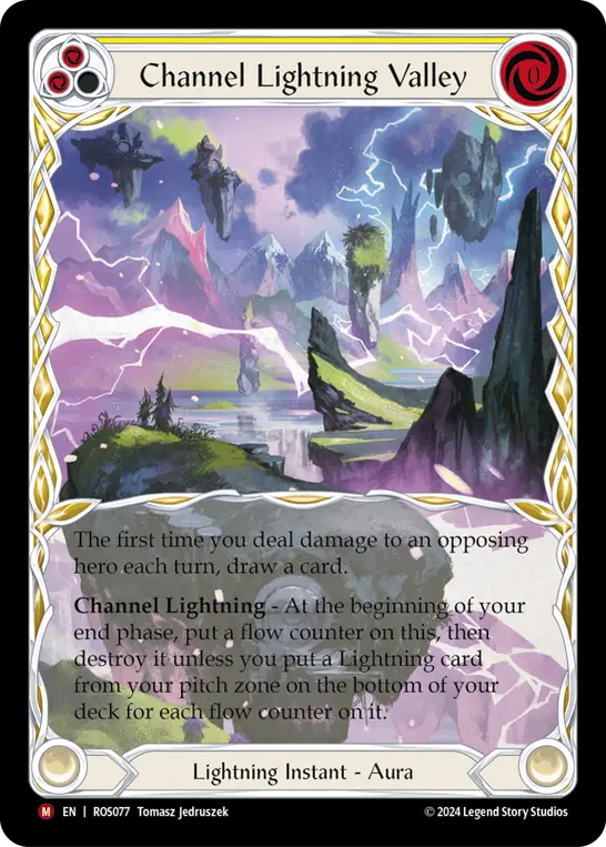 Card: Channel Lightning Valley (yel)