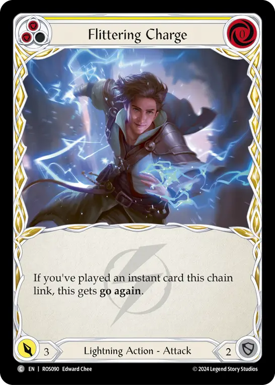 Card: Flittering Charge (yel)