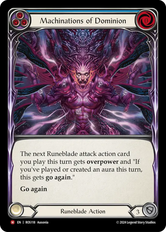 Card: Machinations of Dominion (blu)