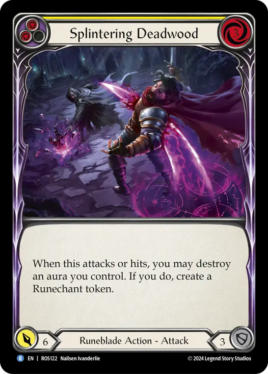 Card: Splintering Deadwood (yel)