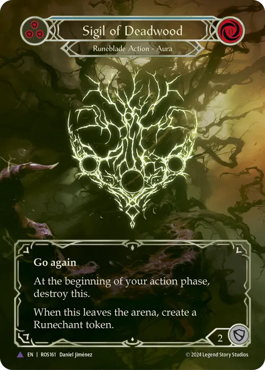 Card: Sigil of Deadwood (blu)