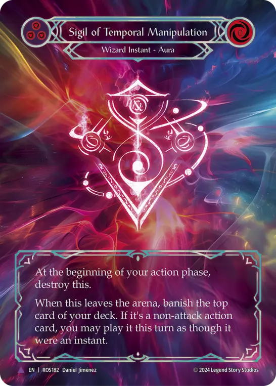 Card: Sigil of Temporal Manipulation (blu)