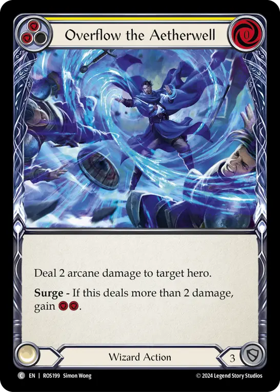 Card: Overflow the Aetherwell (yel)