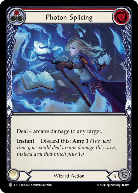 Card: Photon Splicing (red)