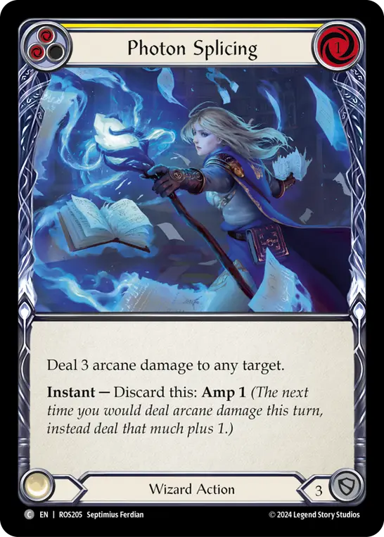 Card: Photon Splicing (yel)
