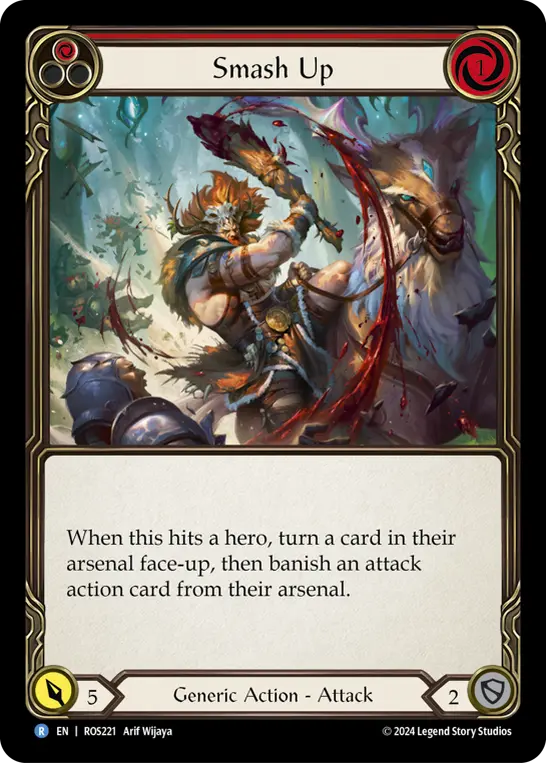 Card: Smash Up (red)