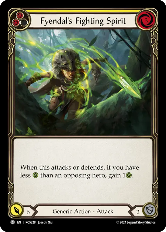 Card: Fyendal's Fighting Spirit (yel)