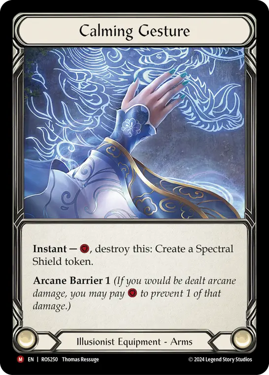 Card: Calming Gesture