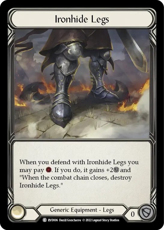 Card: Ironhide Legs