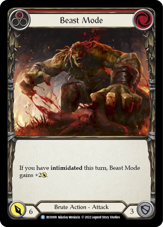Card: Beast Mode (red)