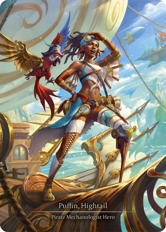 Card: Puffin, Hightail