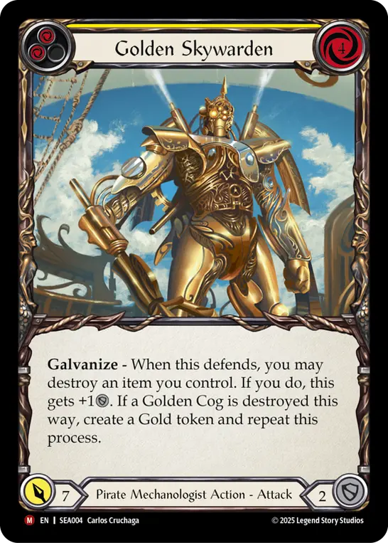Card: Golden Skywarden (yel)