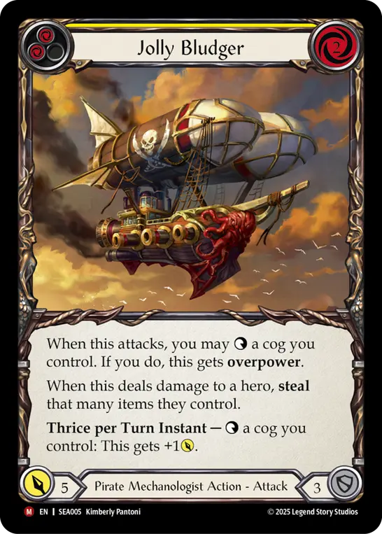 Card: Jolly Bludger (yel)