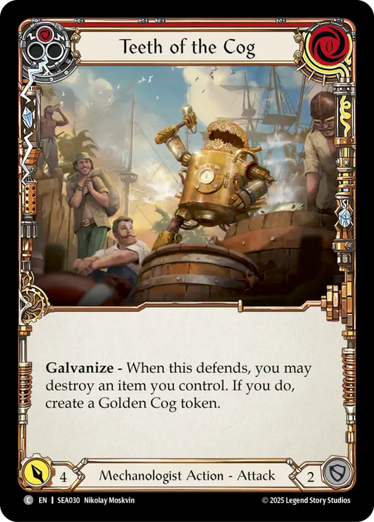 Card: Teeth of the Cog (red)