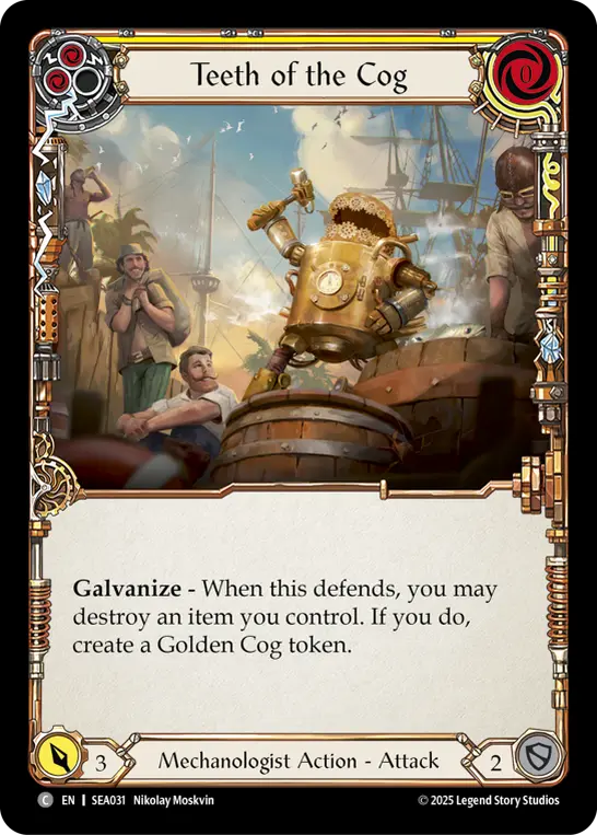 Card: Teeth of the Cog (yel)