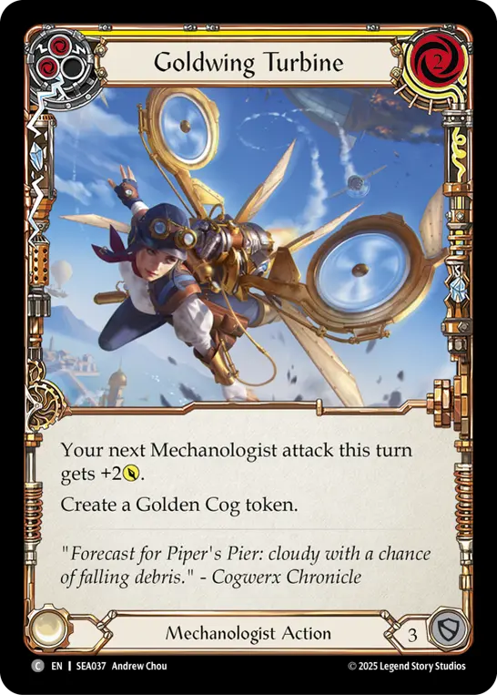 Card: Goldwing Turbine (yel)