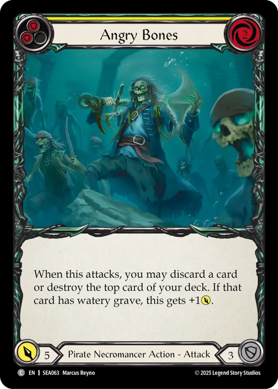 Card: Angry Bones (yel)