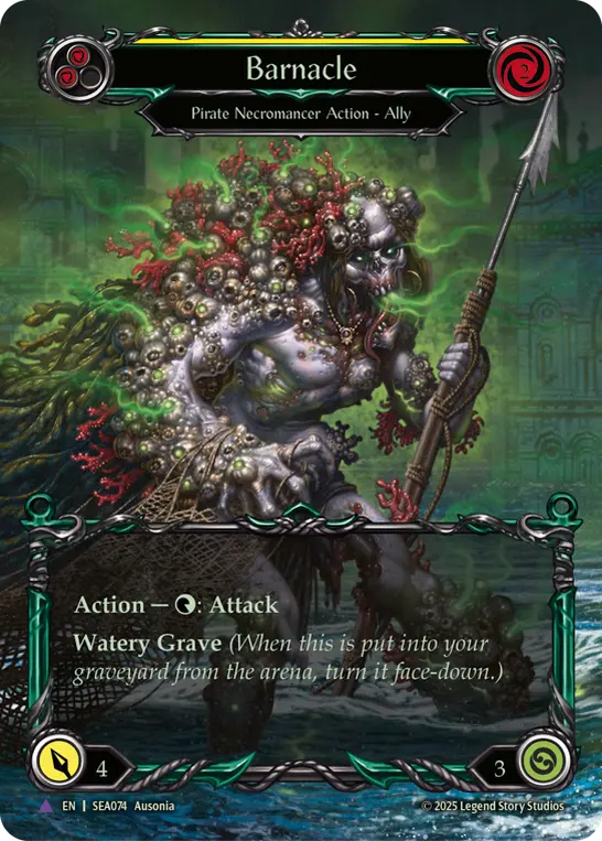 Card: Barnacle (yel)