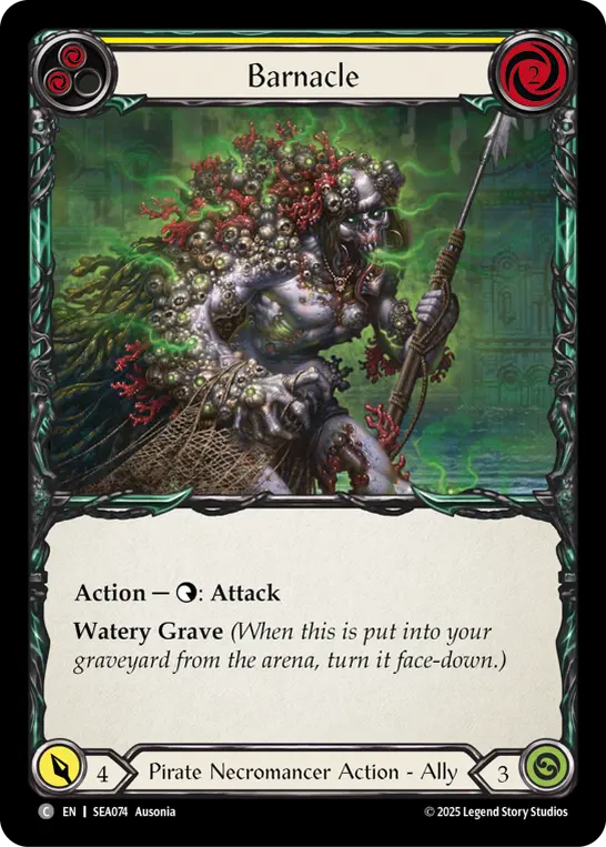 Card: Barnacle (yel)