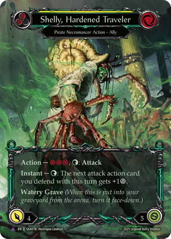 Card: Shelly, Hardened Traveler (yel)