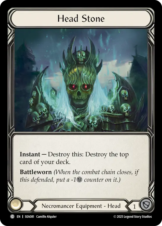Card: Head Stone
