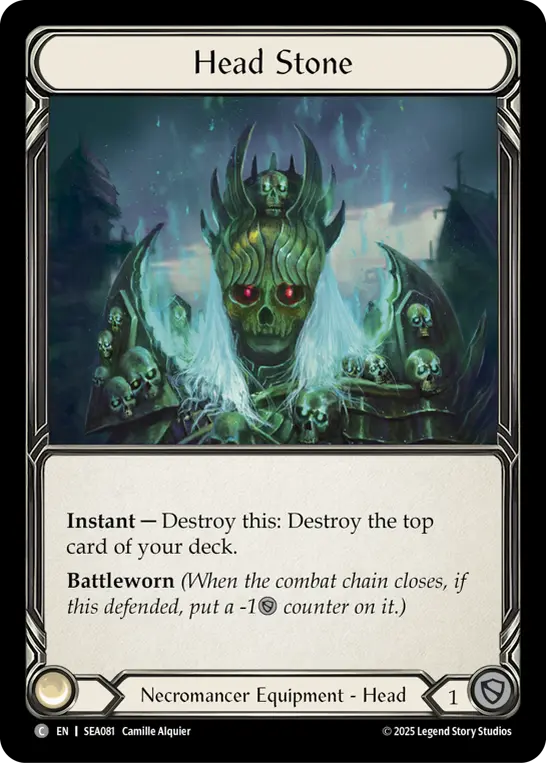 Card: Head Stone