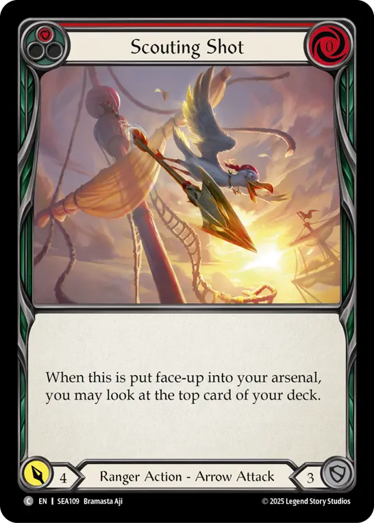 Card: Scouting Shot (red)