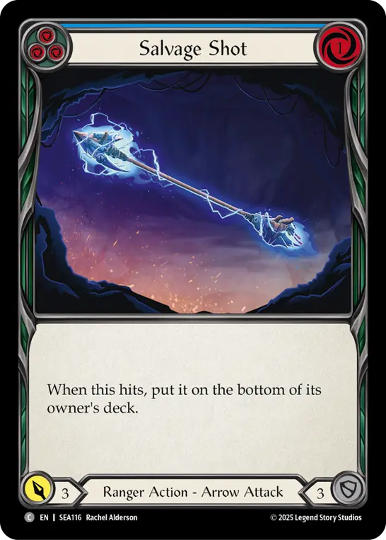 Card: Salvage Shot (blu)