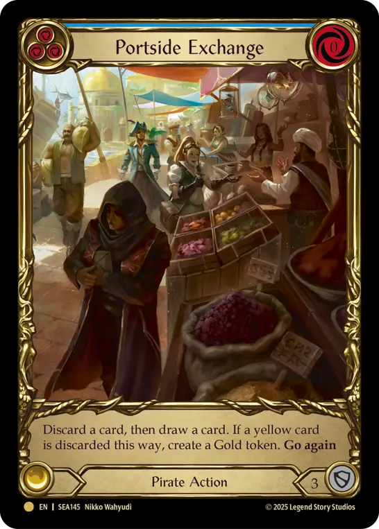 Card: Portside Exchange (blu)