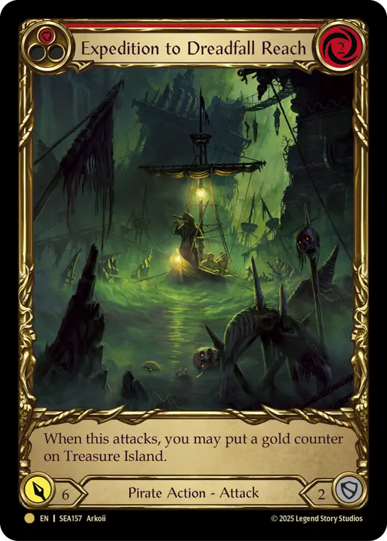 Card: Expedition to Dreadfall Reach (red)