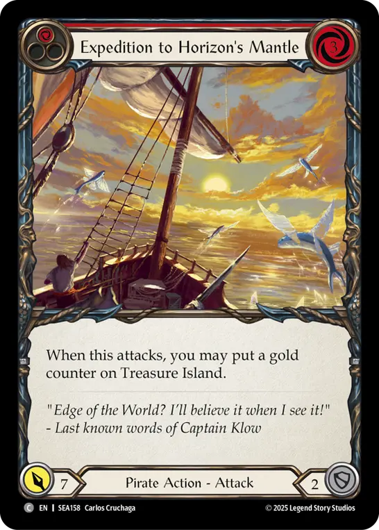 Card: Expedition to Horizon's Mantle (red)