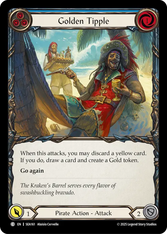 Card image of Golden Tipple (Blue)