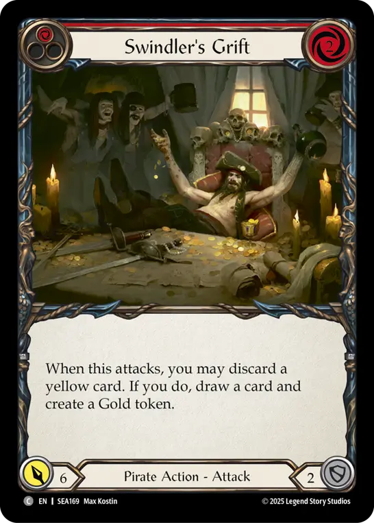 Card: Swindler's Grift (red)