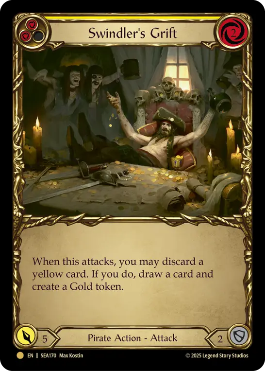 Card: Swindler's Grift (yel)