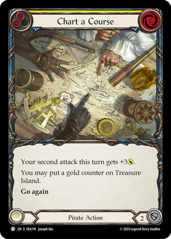 Card: Chart a Course (yel)