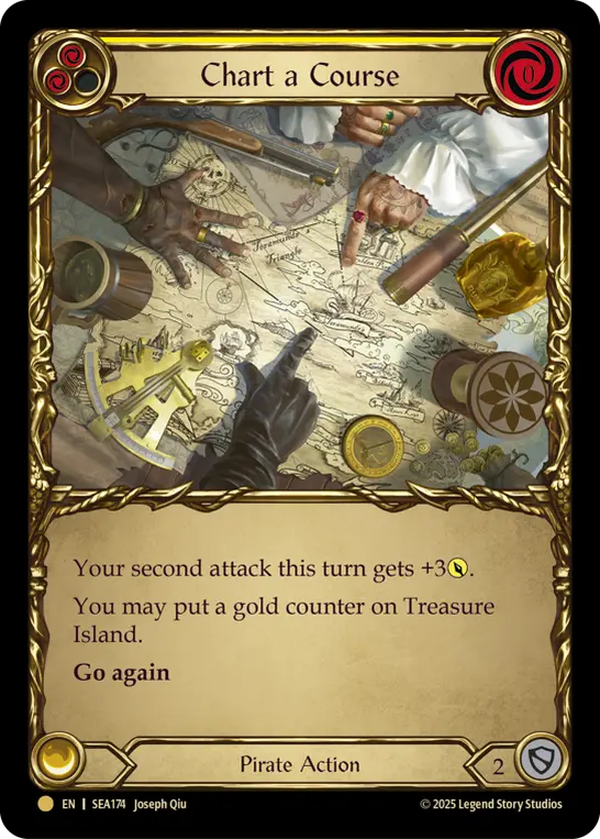 Card: Chart a Course (yel)