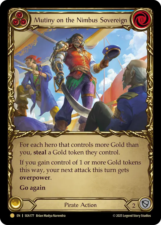 Card: Mutiny on the Nimbus Sovereign (blu)