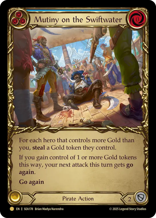 Card: Mutiny on the Swiftwater (blu)