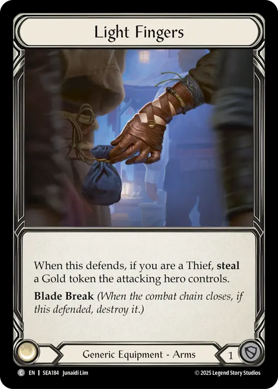 Card: Light Fingers