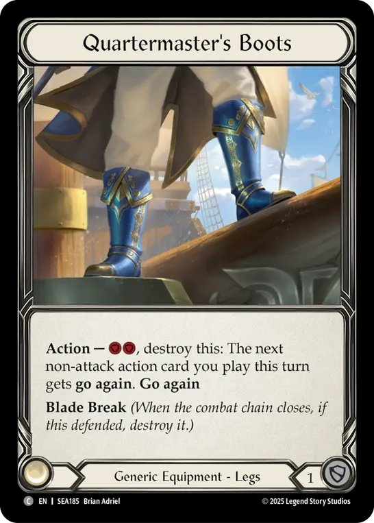 Card: Quartermaster's Boots