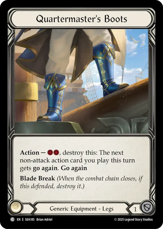 Card: Quartermaster's Boots