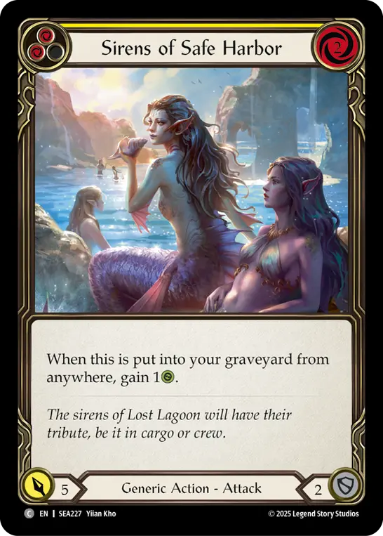 Card: Sirens of Safe Harbor (yel)