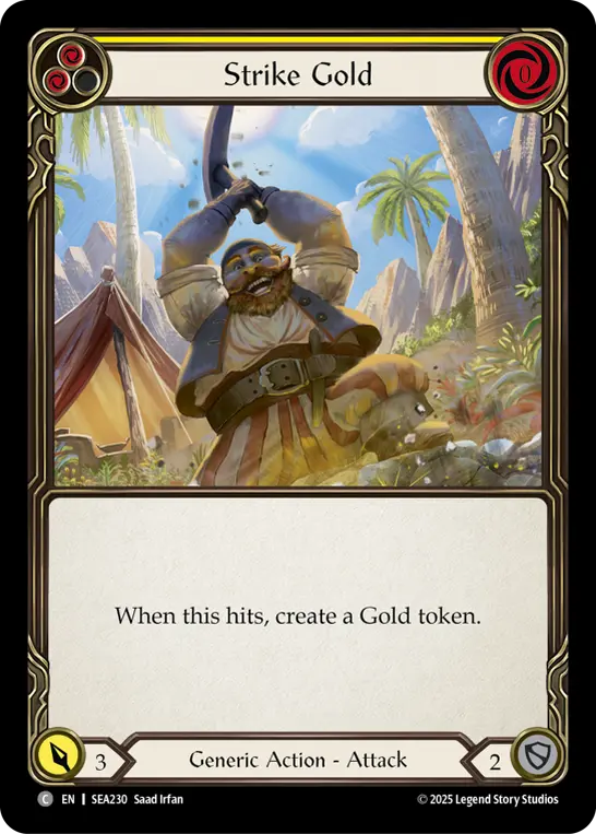 Card: Strike Gold (yel)