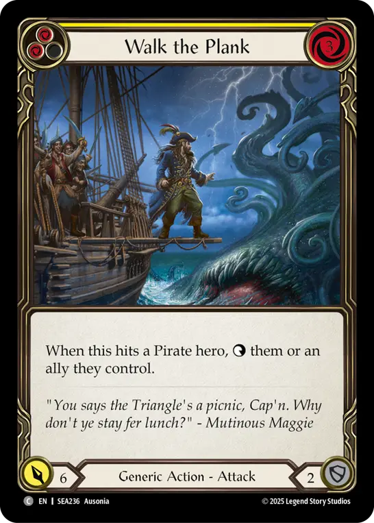 Card: Walk the Plank (yel)