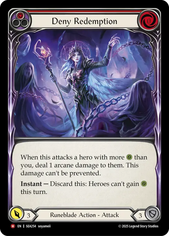 Card: Deny Redemption (red)