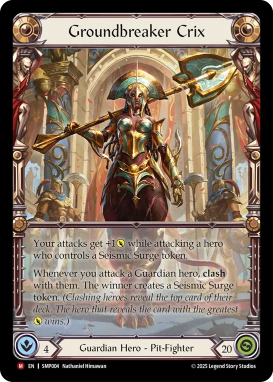 Card image of Groundbreaker Crix