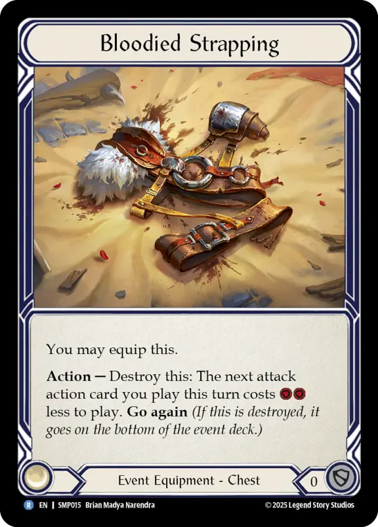 Card: Bloodied Strapping
