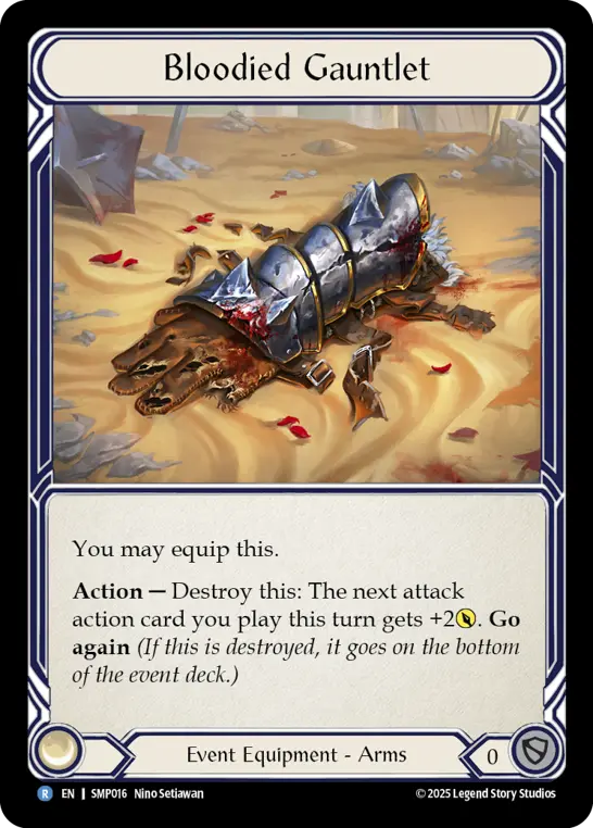 Card: Bloodied Gauntlet