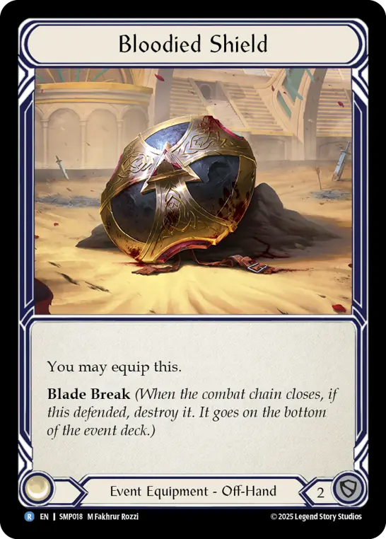 Card: Bloodied Shield